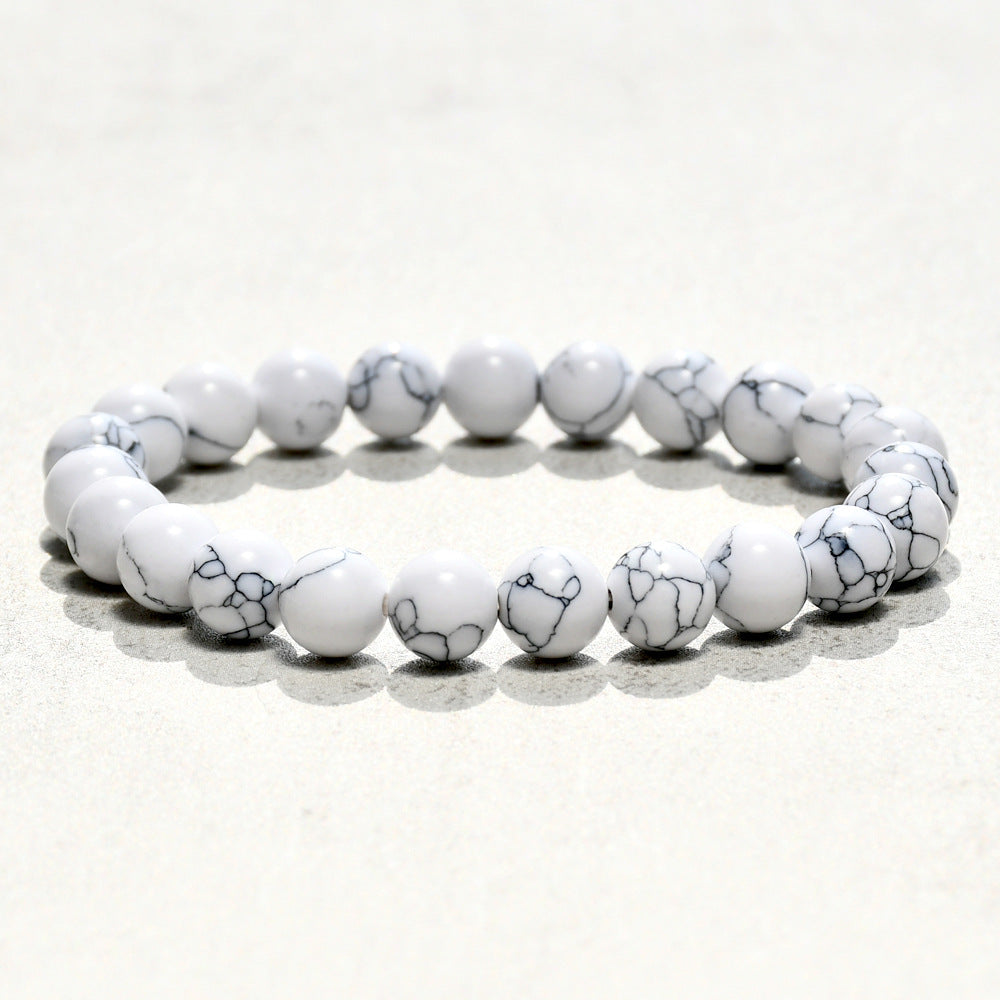 Wholesale  handmade beaded natural stone bracelet